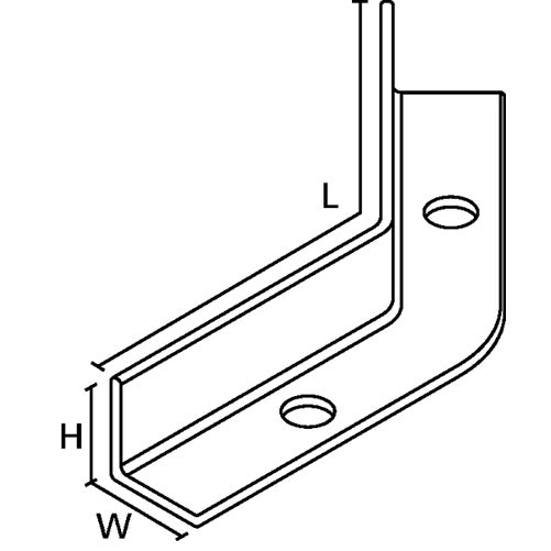 HellermannTyton Mini-Channel 1.52 Inch Long 45-Degree Angle Small PPT20 Black 4000 Per Package (133-01480)