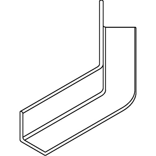 HellermannTyton Mini-Channel 3.53 Inch Long 45 Degree Angle Large PPT20 Black 900 Per Package (133-01478)