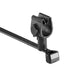 HellermannTyton MOC Clip 8mm Transverse Assembled To T50SMVC Swivel Tie PA66HIRHSUV Black 1000 Per Carton (156-01785)