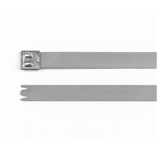 HellermannTyton Stainless Steel Tie 33 Inch Long 922 Pounds Tensile Strength SS316 Metal 50 Per Package (111-01304)