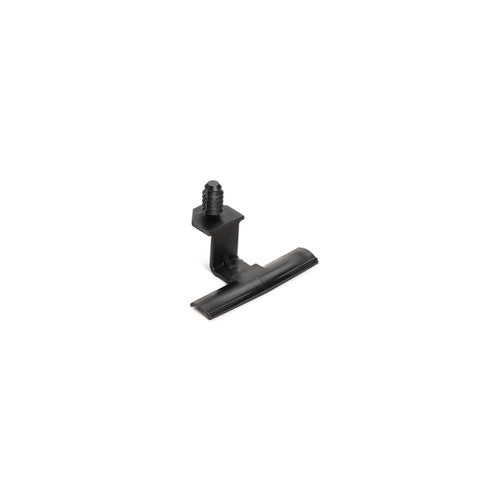 HellermannTyton Standoff Bundling Clip 1.4 Inch Long Panel Thickness .02-.19mm PA66HIRHSUV Black 1500 Per Carton (133-03836)