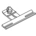 HellermannTyton Standoff Bundling Clip 2.2 Inch Long Panel Thickness .03 Inch 500 Per Package (151-00023)