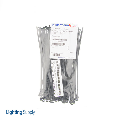 HellermannTyton T30LOS Outside Serrated Tie 100 Piece (118-04900)