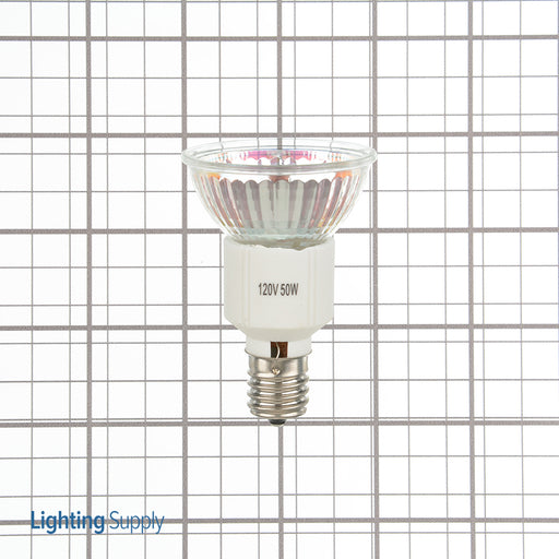 Hikari-Higuchi JDR Lamp 120V 50W E17 Base Clear 25 Degree 2800K (JDR 9125)