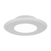 NICOR Ultra Slim Surface Mount LED Downlight Wattage/CCT Selectable 8W/10W/12W 2700K/3000K/3500K/4000K/5000K 120V 90 CRI White (DLF5S120S9WH)