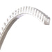 HellermannTyton HelaDuct Flex10Sk Wiring Duct 0.39 Inch Diameter 19.7 Inch Length Adhesive Polypropylene White 100 Per Carton (164-11108)