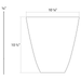 RAB Heritage HTG Square Clear Lens 4-Pieces Per Pack (HTG-S-C)