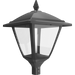 RAB Heritage Decorative Lantern Square With EX39 Base Pole Mount Bronze (HTGL-S)