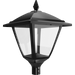 RAB Heritage Decorative Lantern Square With EX39 Base Pole Mount Black (HTGL-SB)