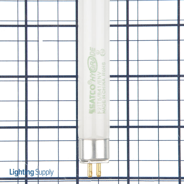 SATCO/NUVO HyGrade 21W T5 Fluorescent 4100K Cool White 85 CRI Miniature Bi-Pin Base (S8130)