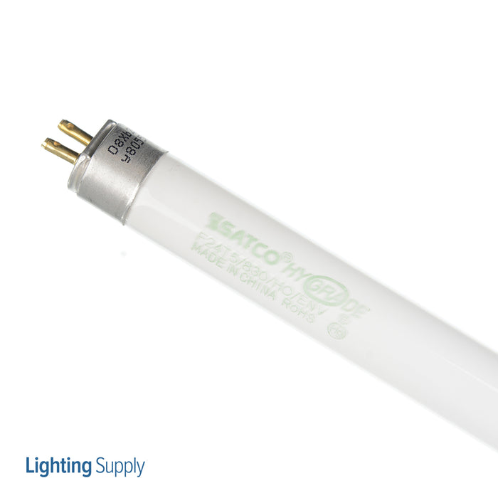 SATCO/NUVO HyGrade 24W T5 Fluorescent 3000K Warm White 85 CRI Miniature Bi-Pin Base (S8137)