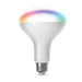 Feit Electric WiFi Changing And Dimmable BR30 Smart LED Light Bulb 65W Multi-Color RGBW No Hub Required Alexa Or Google Assistant (BR30/RGBW/CA/AG)