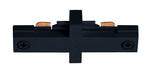 Lithonia Trac-Master Mini Straight Connector 1-Circuit Black (T23 BL)