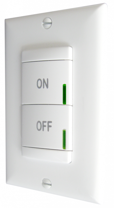 Lithonia Wall Switch Vacancy (Default) Or Auto-On White (SPODM SA WH)