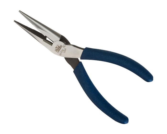 Ideal 8-1/2 Inch Long-Nose With Cutter - Dipped Grip (30-038)