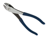 Ideal 8 Inch Diagonal-Cutting Plier Angled Head Dipped Grip (30-029)