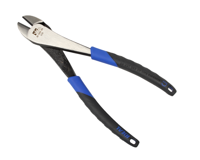 Ideal 8 Inch Diagonal-Cutting Plier - Smart-Grip (30-3028)