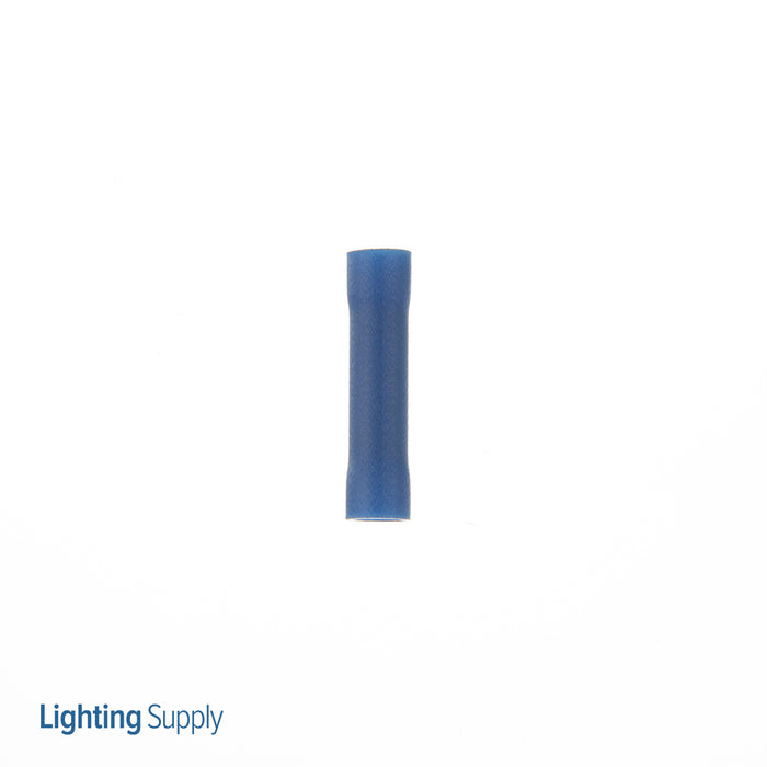 Ideal Vinyl Insulated Butt Splice Blue 16-14 AWG 25 Per Box (83-9291)