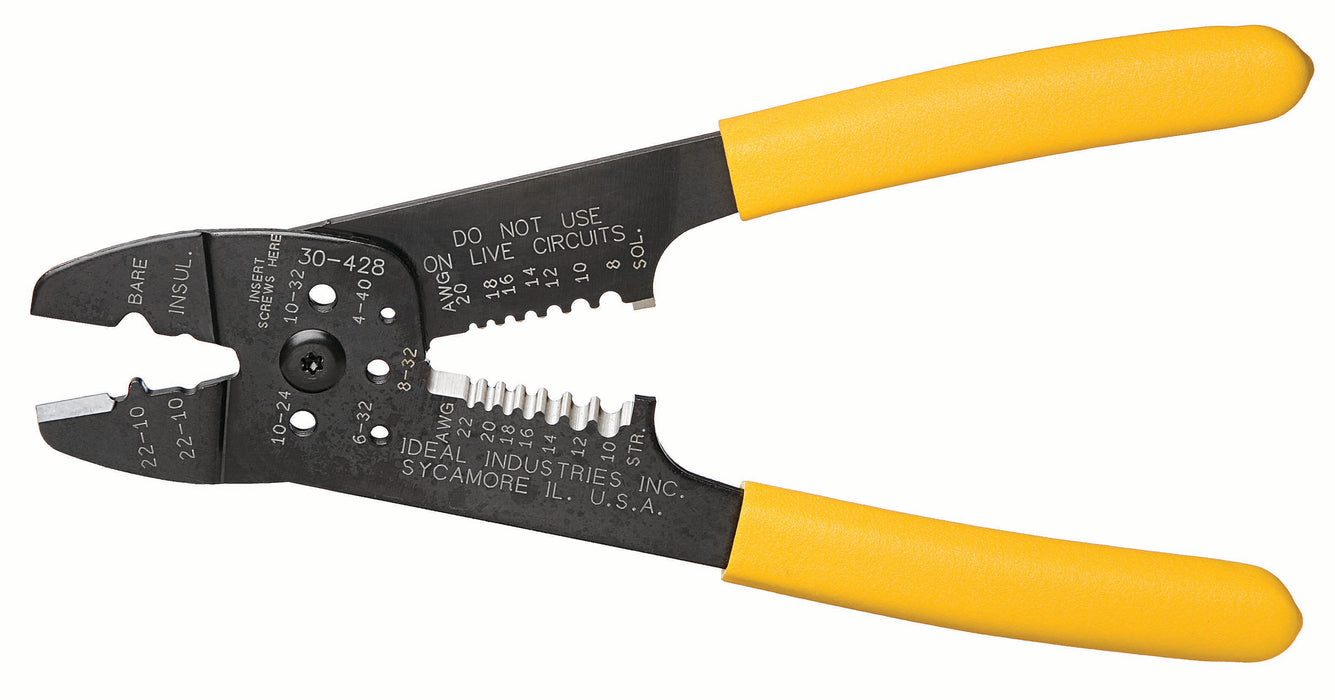 Ideal Combination Crimp/Stripped Tool (30-428)