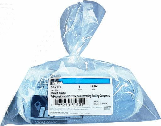 Ideal Duct Seal - Carton De 10 Blocs De 0.45Kg / 1Lb Pour Joints De Conduits