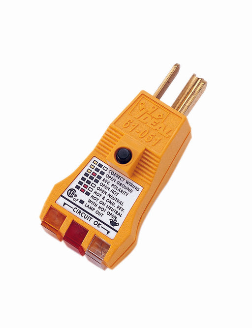 Ideal E-Z Check Plus GFCI Circuit Tester (61-051)