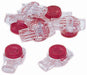 Ideal IDC 3-Wire UR Red Butt Splice Jellybean 100 Per Card (86-925)