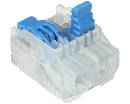 Ideal In-Sure Lever Wire Connector Model L22 2-Port 150 Per Box (30-10L22)