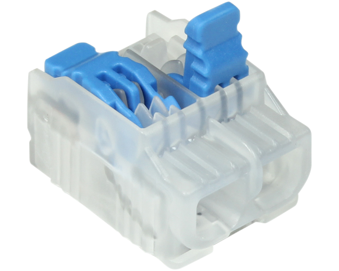 Ideal In-Sure Lever Wire Connector Model L22 2-Port 150 Per Box (30-10L22)