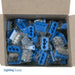 Ideal In-Sure Push-In Wire Connector 39 3-Port Blue 50 Per Box (30-1039)