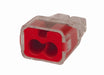 Ideal In-Sure Push-In Connector 32 2-Port Red 5000 Per Box (30-1632)