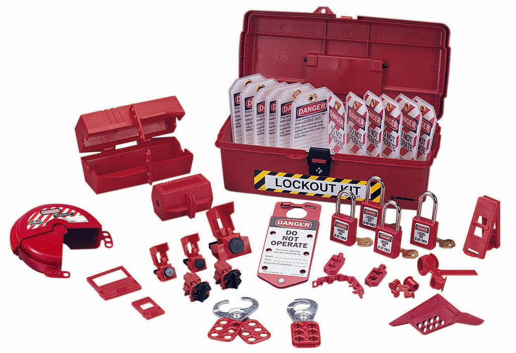 Ideal Industrial Lockout/Tagout Kit (44-974)