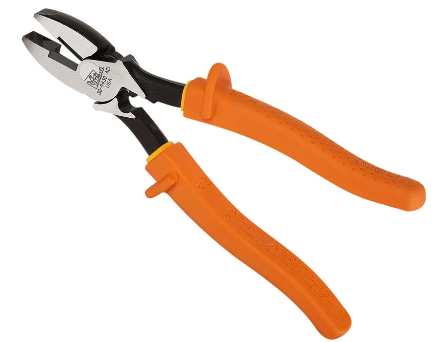 Ideal Insulated 9 Inch Side Cutter With Crimp (30-9430)