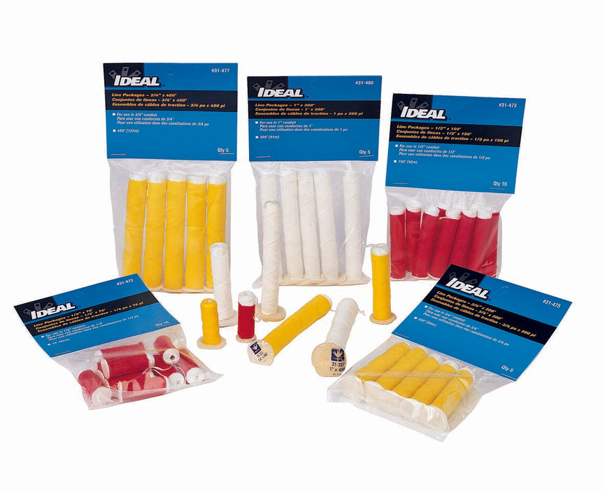 Ideal Line Package 1/2 Inch X 75 Foot 10 Per Bag (31-472)