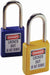 Ideal Padlock Xenoy 1-1/2 Inch Shackle Blue With Key 1 Per Card (44-912)