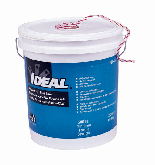 Ideal Powr-Fish Pull Line Inch A Bucket 500 Pound X 2200 Foot (31-344)