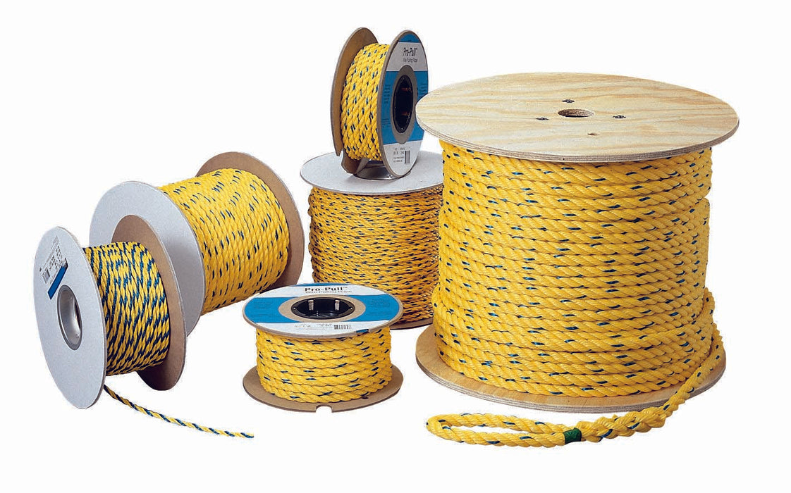Ideal Pro-Pull Polypropylene Rope 1/4 Inch X 250 Foot (31-839)