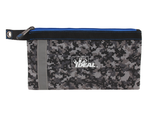 Ideal Pro Series Camo Flat Zipper Pouch Gray Digital (37-062)
