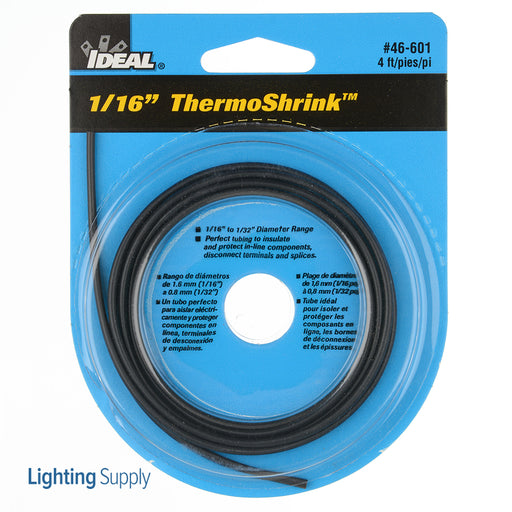 Ideal Thermo-Shrink Thin Heat Shrink Disk 4 Foot Length 1/16 Inch Inner Diameter (46-601)