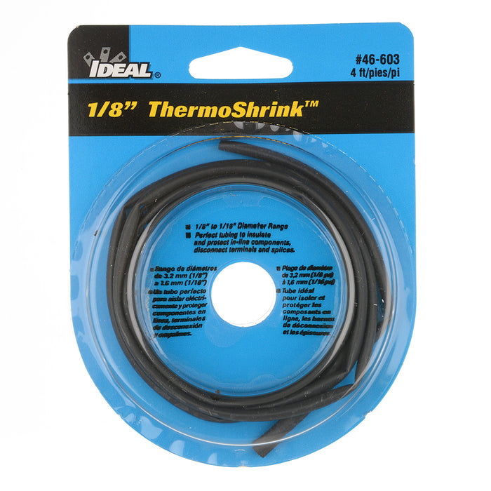 Ideal Thermo-Shrink Thin Heat Shrink Disk 4 Foot Length 1/8 Inch Inner Diameter (46-603)