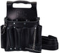 Ideal Tuff-Tote Premium Black Leather Pouch With Strap (35-950BLK)