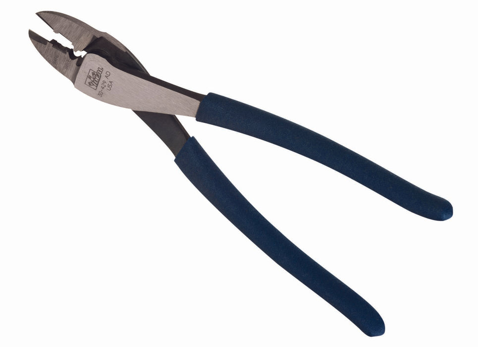 Ideal 9-3/4 Inch Multi-Crimp Tool Dipped Grip (30-429)