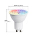 Feit Electric 5W [50W Equivalent] RGBW Color GU10 Base MR16 Alexa Google Siri Smart Wi-Fi LED Light Bulb CCT Selectable 2700K-6500K (MR16/GU10/RGBW/CA/AG)