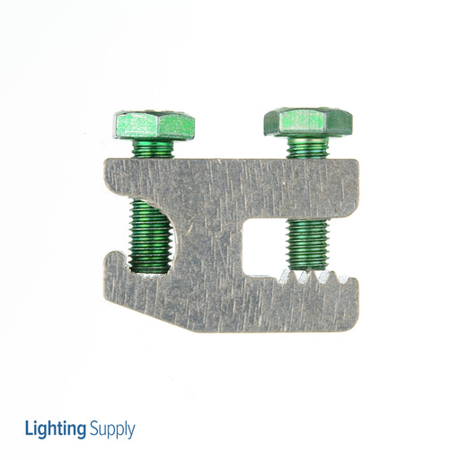 ILSCO Aluminum Lay-In Ground Lug Dual Rated Conductor Range 4-14 Tin Plated UL CSA (SGB-4)