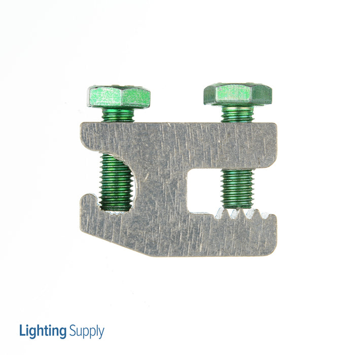 ILSCO Aluminum Lay-In Ground Lug Dual Rated Conductor Range 4-14 Tin Plated UL CSA (SGB-4)