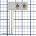 ILSCO Aluminum Pole Type Overhead Transformer Lug Dual Rated Conductor Range 250-10 2 Ports Left Handed (PTT-2L-250-Z)