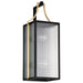 SATCO/NUVO Holden Large Outdoor Lantern Gold And Black Finish Clear Glass (60-8503)