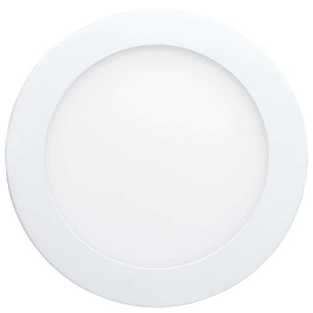 SATCO/NUVO 12W LED Direct Wire Downlight Edge-Lit 6 Inch CCT Selectable 2700K/3000K/3500K/4000K/5000K 90 CRI Dimmable 120V Round Remote Driver White (S11827R1)