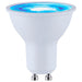 SATCO/NUVO Starfish 5.5W LED MR16 GU10 Base 2700K-5000K RGBTW 120V 400Lm 90 CRI Dimmable White (S11109)