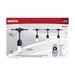 SATCO/NUVO 24 Foot LED String Light [12] S14 Lamps RGBTW 120V Dimmable Black Wire Infrared Remote (S8031R1)