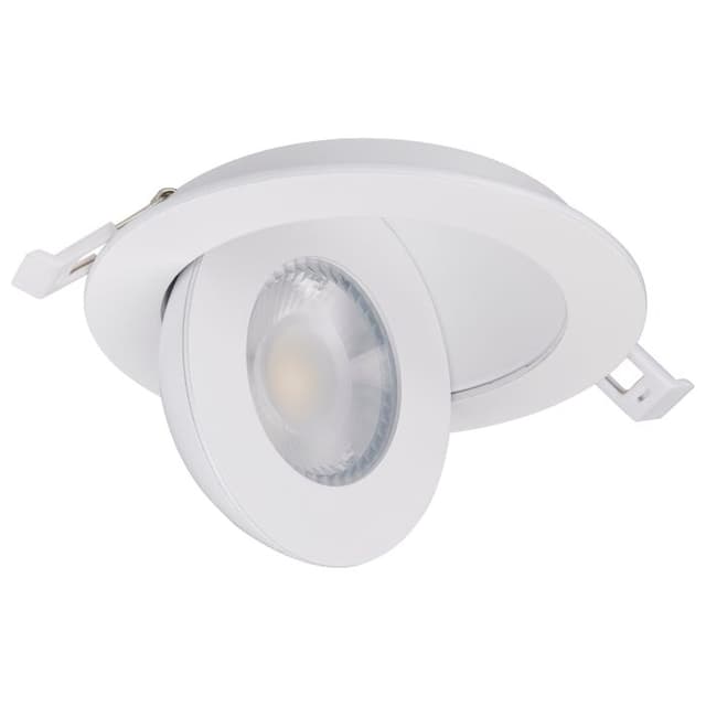 SATCO/NUVO 4 Inch LED Smart Directional Low-Profile Downlight 9W 950Lm 120-277V 90 CRI 36 Degree Beam Angle White Trim (S11293R1)